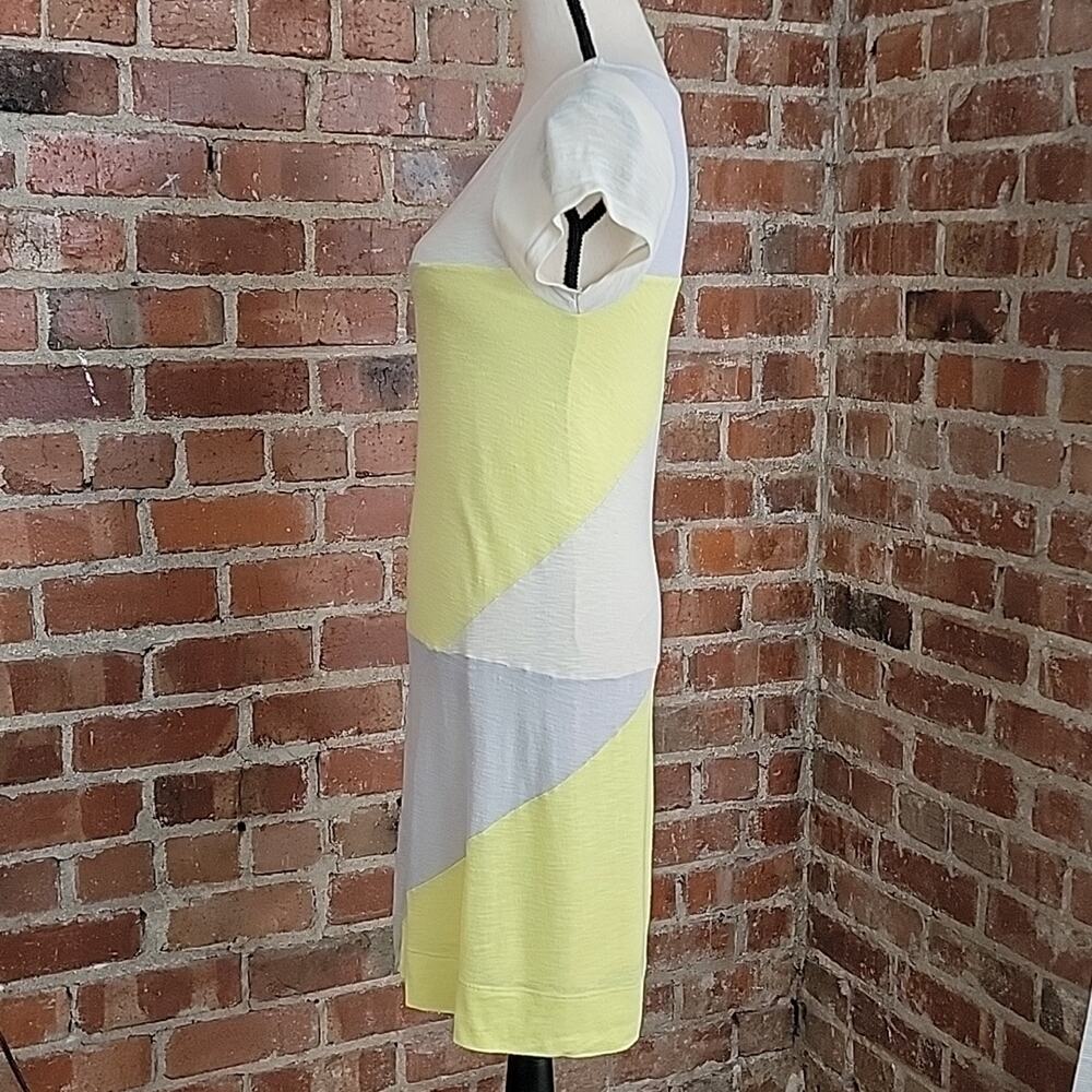 Marc By Marc Jacobs Yellow Gray Color Block Dress… - image 3